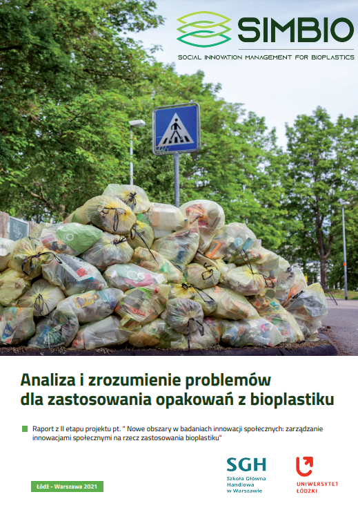 Raport z II etapu SIMBIO: Analiza i zrozumienie problemów dla zastosowania opakowań z bioplastiku